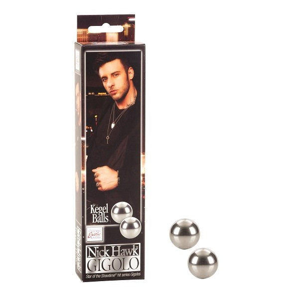 Nick Hawk GIGOLO Kegel Balls - - Metal Vibrators