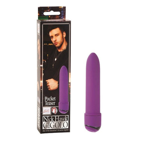 Nick Hawk GIGOLO Pocket Teaser by California Exotics - Bullet Vibrators
