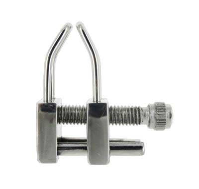 Nose Shackle Stainless Steel Silver - - Spreaders and Hangers