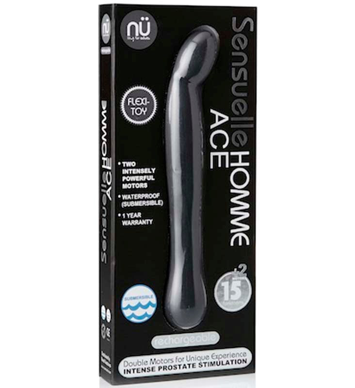 Nu Sensuelle Homme Ace Prostate Massager - - G-Spot Vibrators