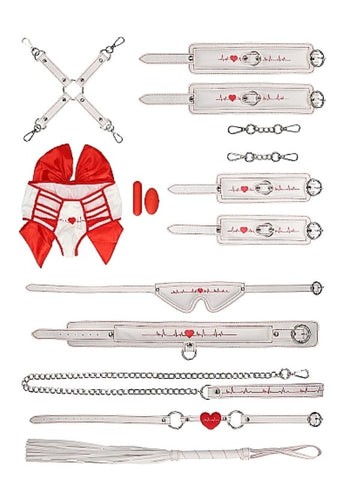 Nurse Pleasure Kit Adjustable by Shots Toys - Bondage Kits