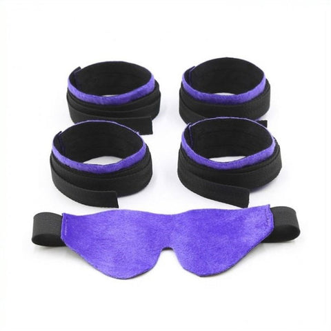 Nylon BDSM 3 PCS Adjustable Kit by BDStyle - Bondage Kits
