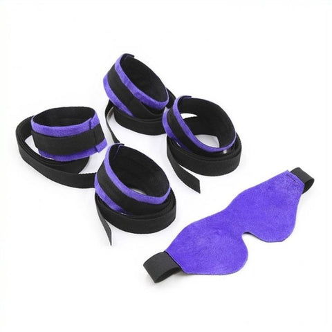 Nylon BDSM 3 PCS Adjustable Kit by BDStyle - Bondage Kits