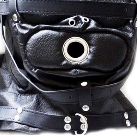 ObeySir Budget-Friendly PVC Bondage Hood by BDStyle - Bondage Hoods