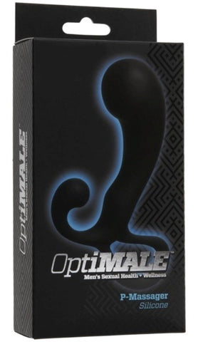 Optimale P-Massager Black by Doc Johnson - Prostate Toys