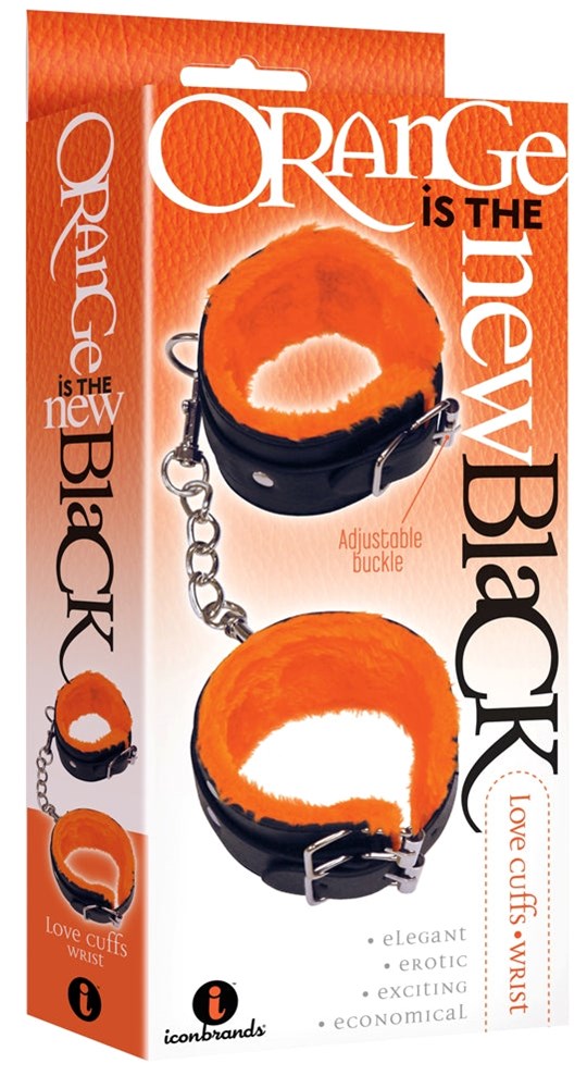 Orange is The New Black Wrist Love Cuffs - - Collars And Cuffs