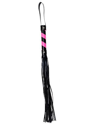 OUCH PVC Whips Bondage Whip by Shots Toys - Whips And Crops