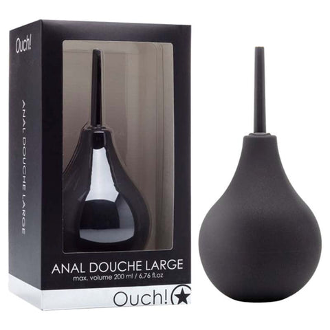 Ouch! Silicone Anal Douche by Shots Toys - Enemas and Douches