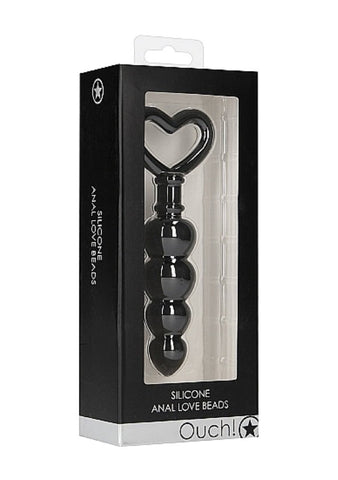 Ouch Anal Love Beads Anal Beads by Shots Toys - Anal Beads and Balls