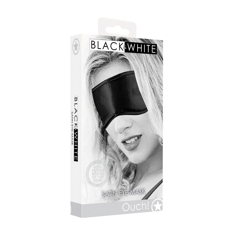 OUCH! BW Satin Eye-Mask - - Masks And Blindfolds