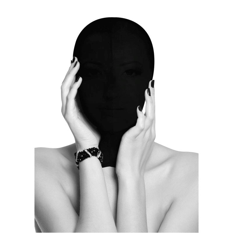 OUCH! BW Subjugation Mask - - Masks And Blindfolds