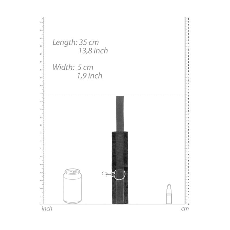 OUCH! BW Velcro Hand or Ankle Cuffs - - Collars And Cuffs