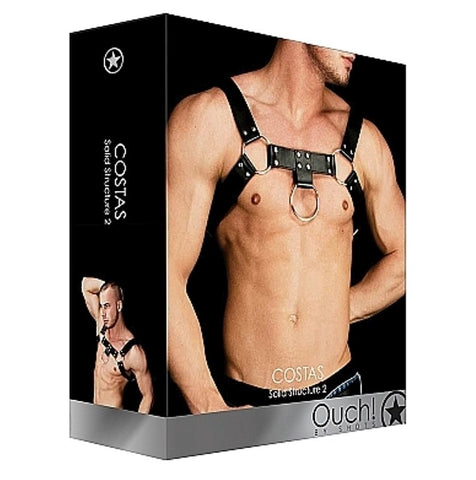 Ouch! Costas Solid Structure 2 Men Restraints - Cuffs and Restraints
