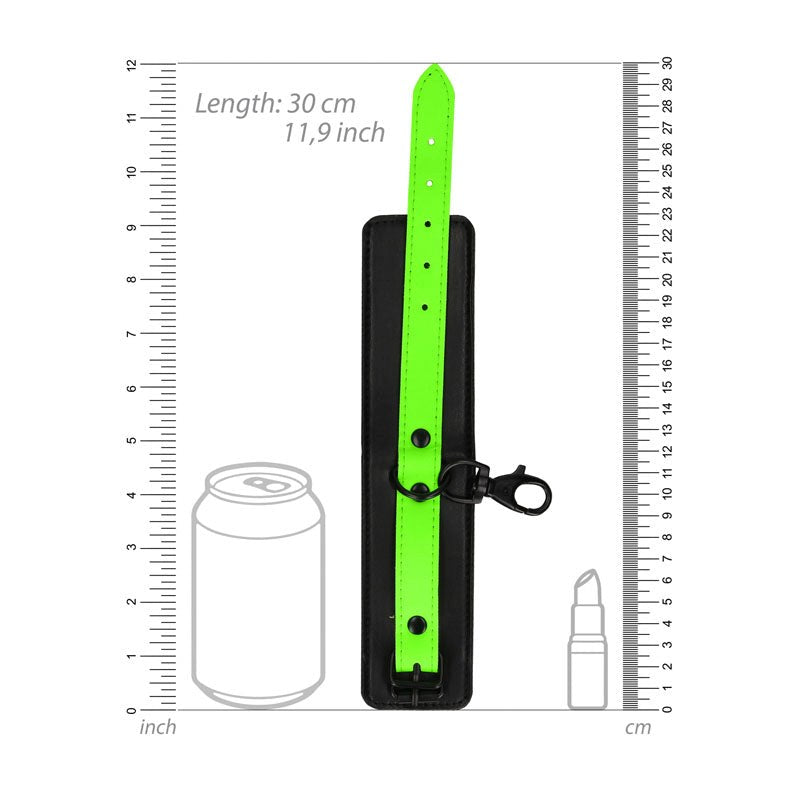 OUCH! Glow in Dark Handcuffs - - Collars And Cuffs