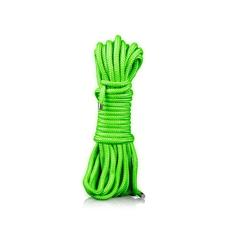 OUCH! Glow In Dark Rope - 10m - - Collars And Cuffs