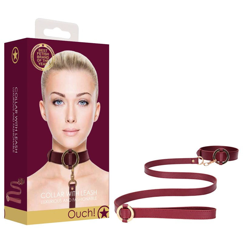 OUCH! Halo - Collar With Leash - - Collars and Leads