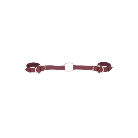 Halo Handcuff With Connector by Shots Toys - Cuffs and Restraints