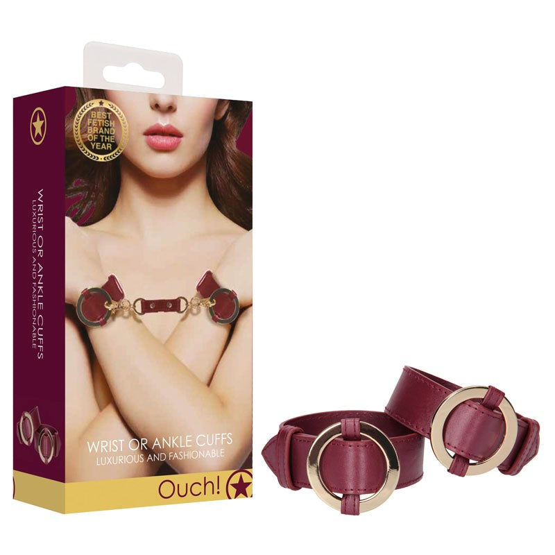 OUCH! Halo - Wrist & Ankle Cuffs - - Collars And Cuffs