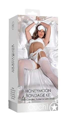 Ouch! Honeymoon Bondage Kit Set by Shots Toys - Bondage Kits