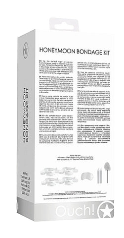 Ouch! Honeymoon Bondage Kit Set by Shots Toys - Bondage Kits