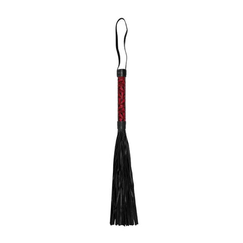 Ouch Luxury Diamond Whip Leather by Shots Toys - Whips And Crops