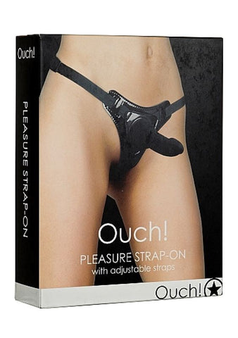 Ouch Pleasure Strap On Adjustable PVC by Shots Toys - Strap On Sextoys