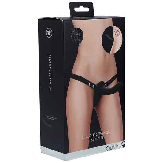 OUCH! Silicone Strap-On - - Realistic Dildos