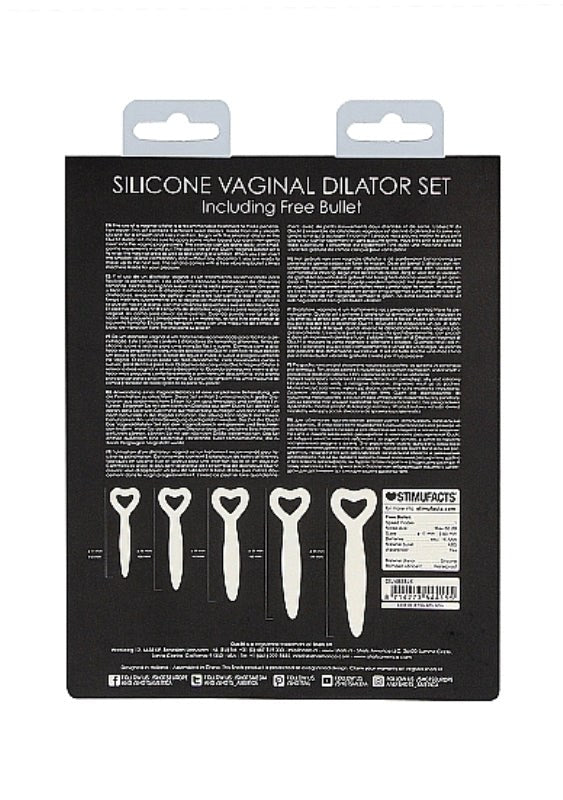 OUCH! Silicone Vaginal Dilator Set - Black - - Dental and Clinical