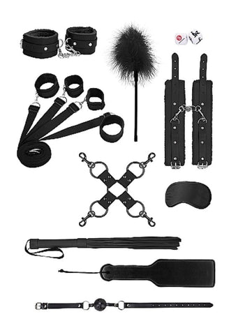 Ouch! Supreme Under the Bed Bindings Kit by Shots Toys - Cuffs and Restraints