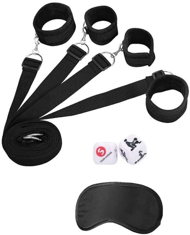 Ouch Under The Bed Binding Restraint Kit by Shots Toys - Cuffs and Restraints
