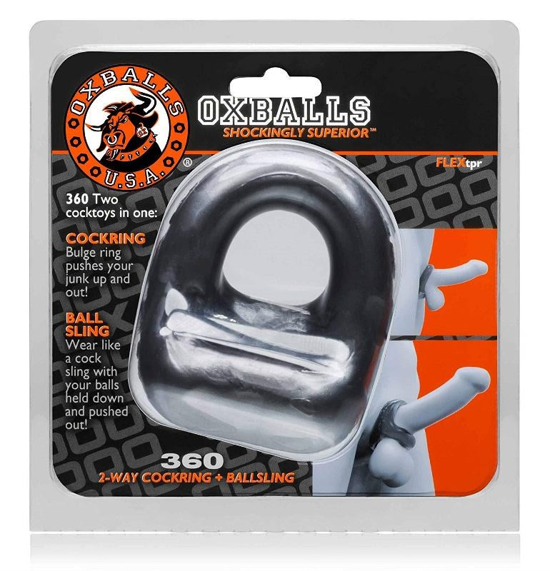 Oxballs 360 2-Way Cock Ring and Ball Sling - - Ball and Cock Toys