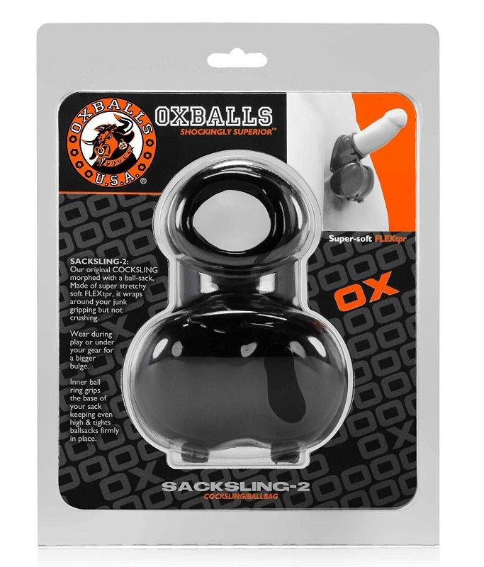 Oxballs Sacksling-2 Cocksling Ballbag - - Ball and Cock Toys