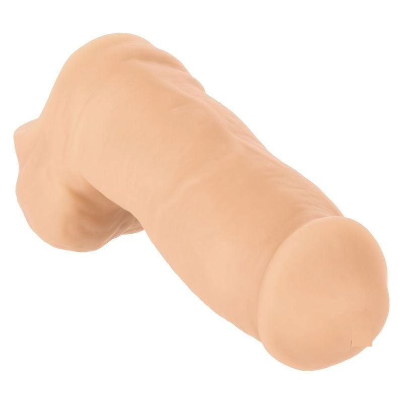 Packer Gear Ultra-Soft Silicone STP 5 inch Ivory - - Strap On Sextoys