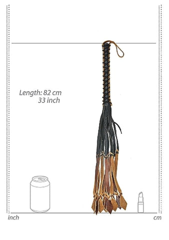 Pain Medieval Stylish Whip by Shots Toys - Whips And Crops