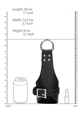 Pain Suspension Wrist Bondage Handcuffs by Shots Toys - Cuffs and Restraints