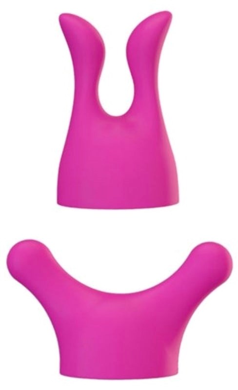 Palm Body Silicone Massager Heads - - G-Spot Vibrators