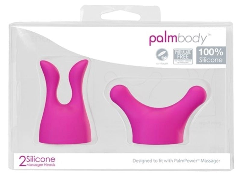 Palm Body Silicone Massager Heads - - G-Spot Vibrators