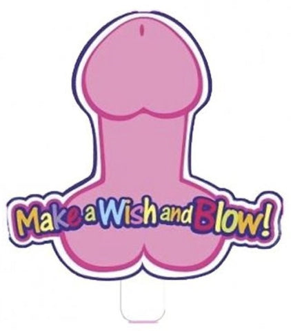 Party Candle Make a Wish and Blow Penis by Little Genie - Sex Games, Coupons and Tricks