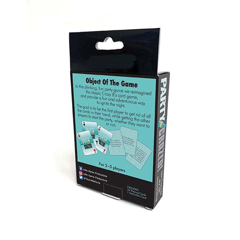 Party Crazed Drinking Card Game by Little Genie - Sex Games, Coupons and Tricks