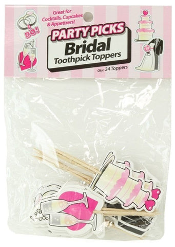 Party Picks Bridal Toothpick Toppers by Little Genie - Sex Games, Coupons and Tricks
