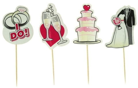 Party Picks Bridal Toothpick Toppers by Little Genie - Sex Games, Coupons and Tricks