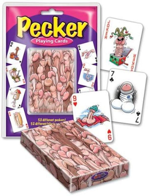 Pecker Playing Cards - - Sex Games, Coupons and Tricks