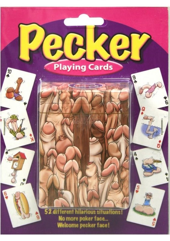 Pecker Playing Cards - - Sex Games, Coupons and Tricks