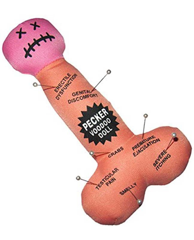 Pecker Voodoo Doll - - Bachelorette and Bucks