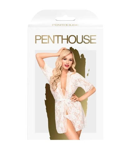 Sweet Retreat White by Penthouse Lingerie - Kimono's and Gowns
