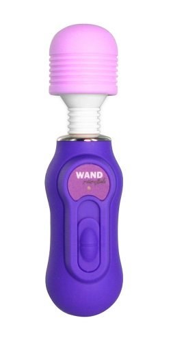 Petite Fleur Mini Vibrating Wand Massager - - Personal Massagers