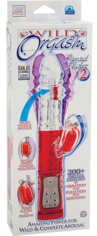 Pierced Flicker #2 Vibrator - - Rabbit Vibrators