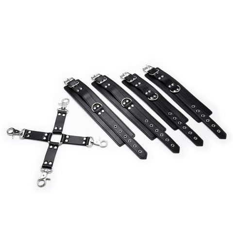 Pin Buckle Hogtie Kit Bondage Restraints by BDStyle - Cuffs and Restraints