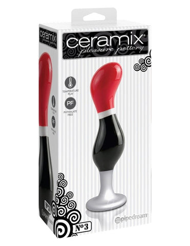 Ceramix No 03 G-Spot Curved Dildo by Pipedream - Glass Sex Toys