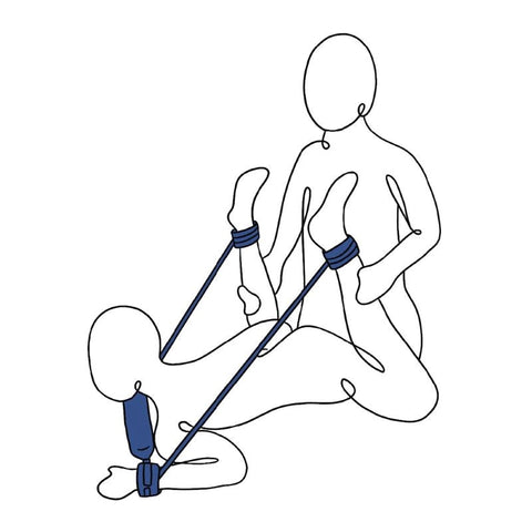 Pivot Connection Bondage Kit by Sportsheets - Bondage Kits